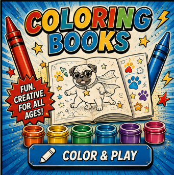 Miss Ruby Coloring Books